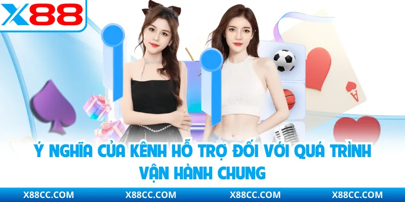 Liên Hệ X88 - Quy Trình Kết Nối Kênh Hỗ Trợ Nhanh 2026 3 Ý nghĩa của kênh hỗ trợ đối với quá trình vận hành chung
